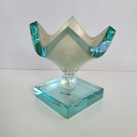 Evans Designs | Vintage Art Glass Sculpture - Picture 2 of 11
